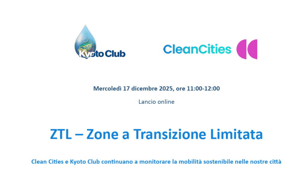 Lancio del Rapporto “ZTL – Zone a Transizione Limitata”